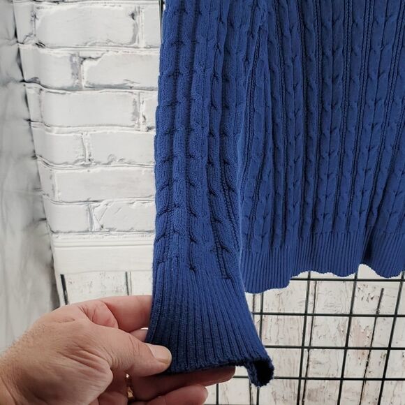 Sweater Navy Blue St. John's Bay NWT - Picture 5 of 8